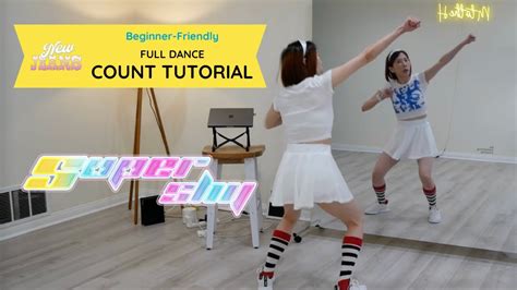 Full Tutorial Newjeans 뉴진스 ‘super Shy Dance Counts Slow Music