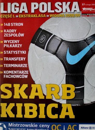 Skarb Kibica Ekstraklasa Wiosna 2009 Przegląd Sportowy Tempo