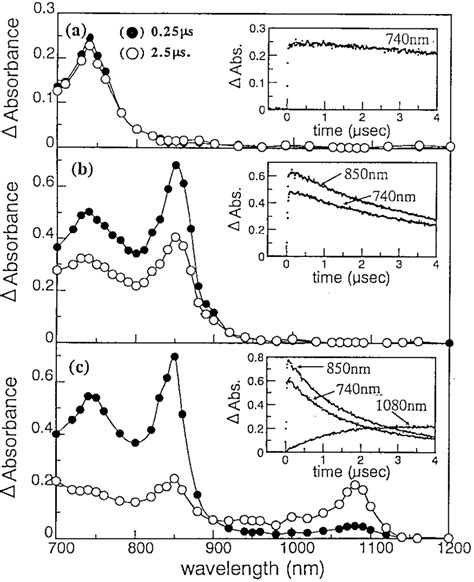 Transient Absorption Spectra Obtained By Nm Laser Photolysis A