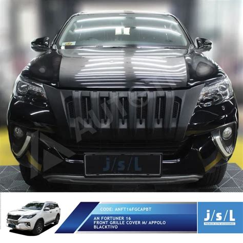 Jsl Apollo Grill Depan All New Fortuner Front Grille Apollo