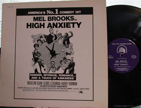 High Anxiety Soundtrack A Mel Brooks Promo Open End Interview 1 Sided