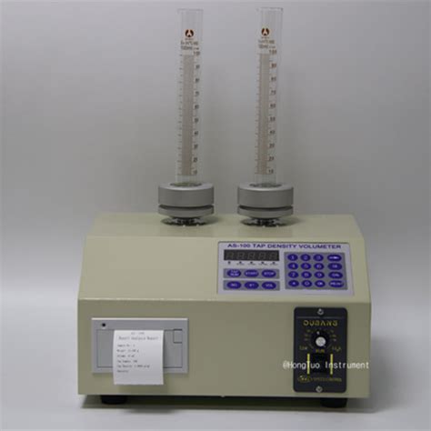 Double Channel Powder Tap Density Tester Powder Tapped Density Tester