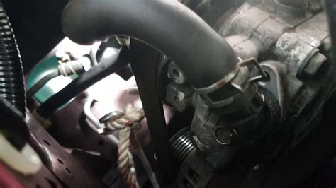 Replace Serpentine Belt Honda Crv