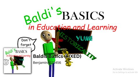 Baldis Basics Education And Learning Roblox Youtube