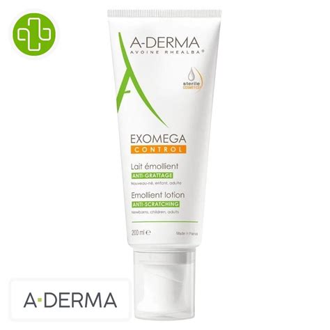 A Derma Exomega Control Lait Émollient Anti Grattage 200ml Maroc