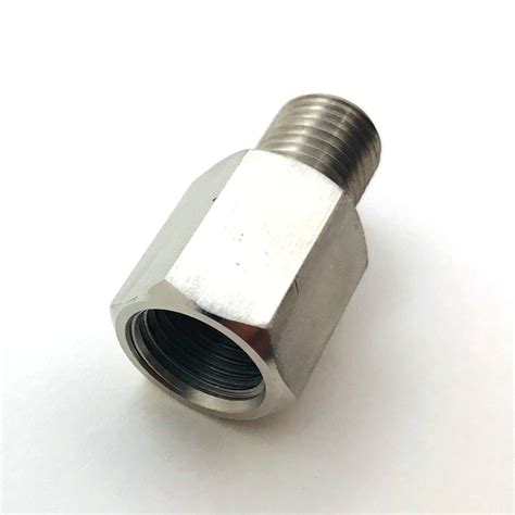 Metric Fitting M14 M14x15 Female To M12 M12x15 Male Adapter Stainless Steel Ebay