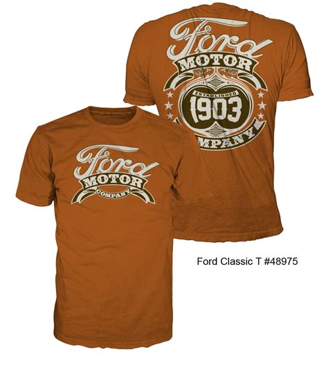 Ford 1903 Logo Classic T Shirt Stangstuff