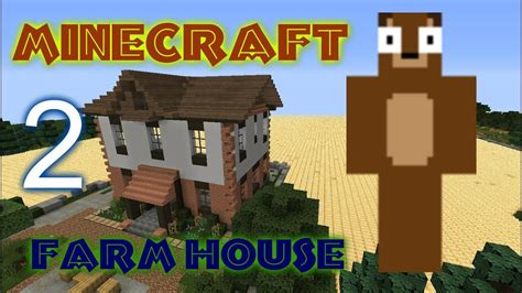 Minecraft How To Build Farmhouse Part 2 Youtube