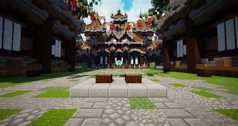 Hcf Spawn Road Oriental Themed Minecraft Map