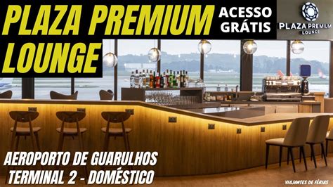 SALA VIP PLAZA PREMIUM LOUNGE AEROPORTO DE GUARULHOS TERMINAL 2