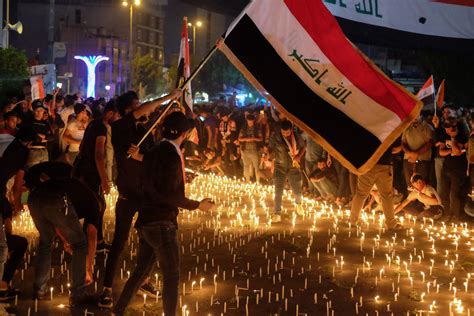 Massive Protests Fill Tahrir Square In Baghdad