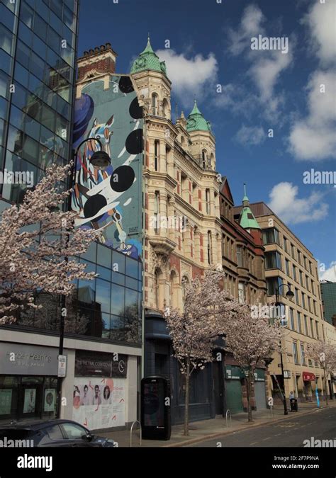 High Street Belfast Street Photography Stock Photo Alamy