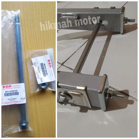 As Roda Belakang Suzuki Satria Tak Lumba Hiu Original Set Mur Lazada