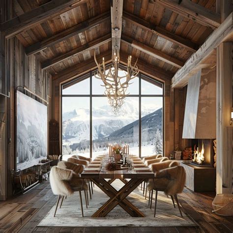 14 Chalet Interior Design Ideas: Blending Rustic Charm and Modern Elegance for Cozy Luxury ...