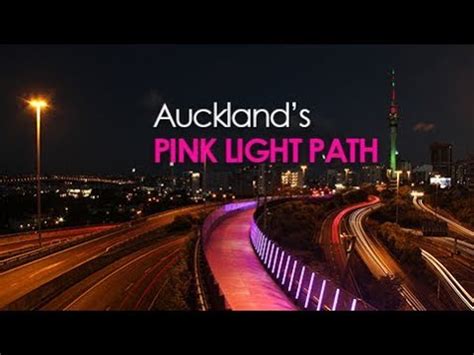 Auckland Pink Light Path Youtube