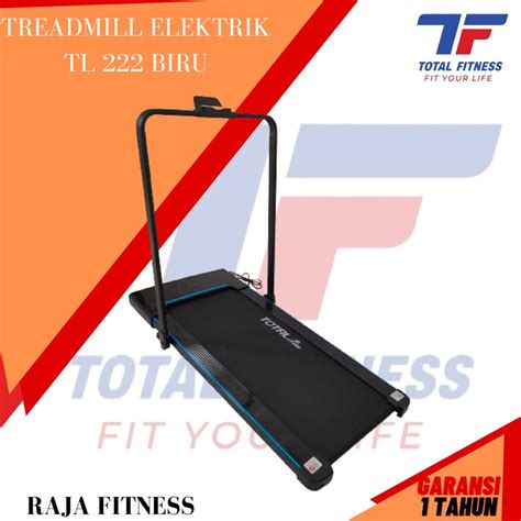 Jual Treadmill Elektrik Hp Tl Biru Walking Pad Daya Listrik