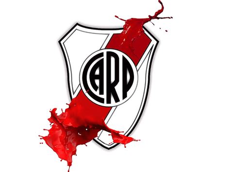 Logotipo Del Club Atlético River Plate River Plate Escudo Fondo De