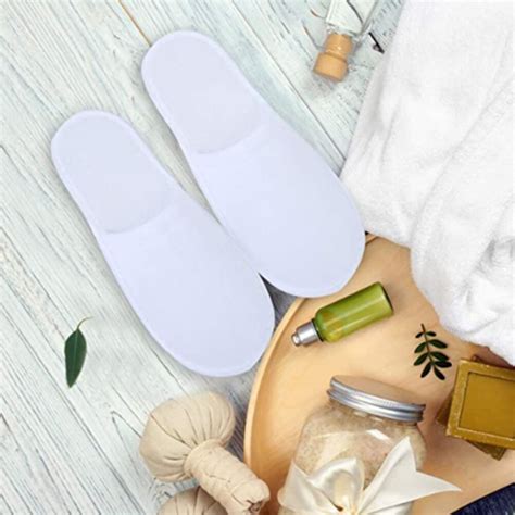 12 Paar Wegwerp Spa Slippers Voor Mannen Vrouwen A Grandado