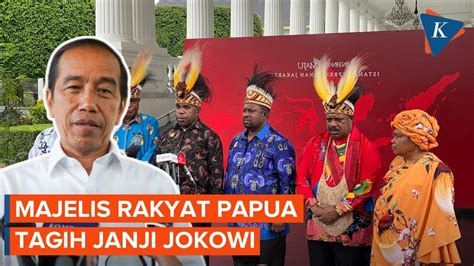 Majelis Rakyat Papua Tagih Janji Jokowi Soal Bangun Istana Negara Di