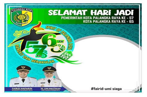 Link Twibbon Hari Jadi Pemerintah Kota Palangka Raya Ke Dan Hari