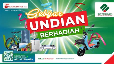 LIVE STREAMING GEBYAR UNDIAN BERHADIAH BMT NUB BLORA YouTube