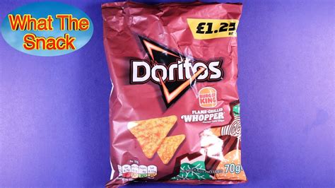 Doritos Burger King Flame Grilled Whopper Uk Youtube