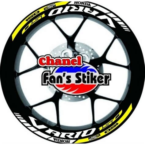 Jual Sticker Velg Vario Lis Velg Motor Vario Shopee Indonesia