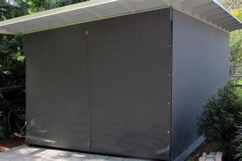 Custom Carport Enclosure The Canvas Works Sausalito San Francisco