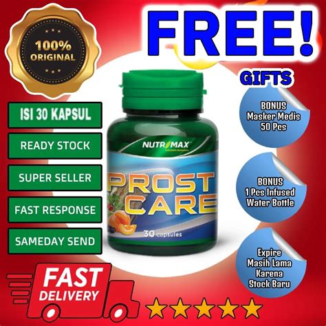 Jual PROST CARE NUTRIMAX ISI 30 KAPSUL VITAMIN OBAT KESEHATAN PROSTAT