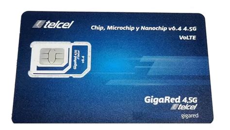 Chip Telcel Express Lada Para Plan Ilimitado Chip V Meses Sin