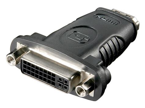 HDMI™/DVI-I-adapter, förnicklad - Elkjøp | Elkjøp