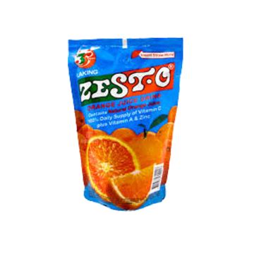 ZEST-O ORANGE JUICE DRINK 200ML X 10 PCS – Davao Groceries Online