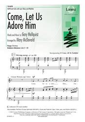 Come Let Us Adore Him Sheet Music by Mary McDonald (SKU: 10/4683L ...