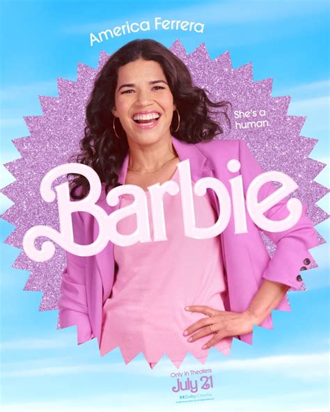 America Ferrera's "Barbie" Poster | Greta Gerwig's Barbie Movie: Trailer, Cast, Release Date ...