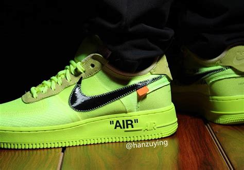 Off White Nike Air Force Volt Photos Sneakernews