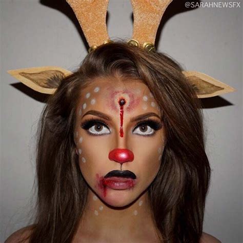 25 Deer Makeup Ideas For Halloween 2019 Stayglam Deer Halloween