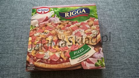 Rigga Pizza Z Szynk I Salami Sprawd Sk Ad Kalorie Opinie I Wiele