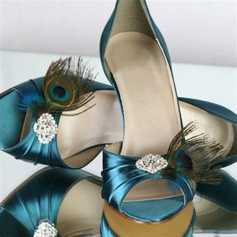 Peacock Shoes Etsy