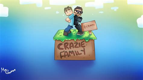 Minecraft Speedart Mr Crainer 50k Ft Ssundee Wallpaper Youtube