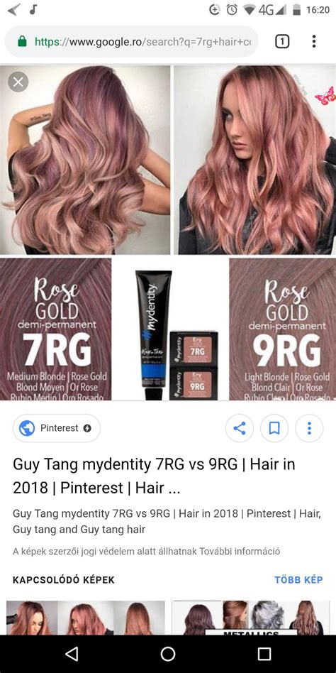 Metallic Hair Color Guy Tang Mydentity Teacher Cartoon Or Rose Rose