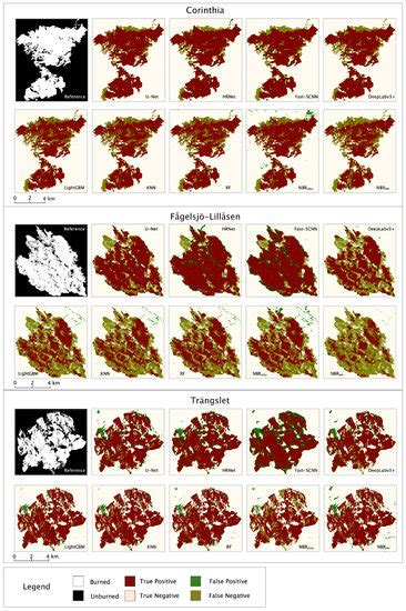 Remote Sensing Free Full Text Uni Temporal Multispectral Imagery For Burned Area Mapping