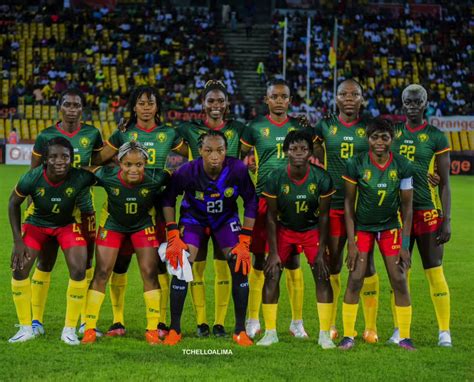 Football Eliminatoires Can Les Lionnes Indomptables Battent Les