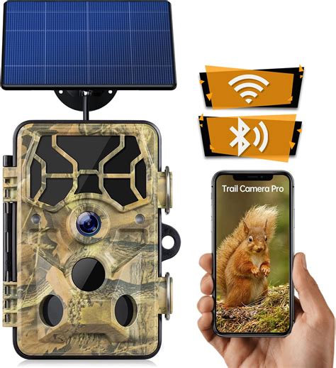 Amazon Trail Camera WiFi 30MP 1296P Game Camera Bluetooth With A