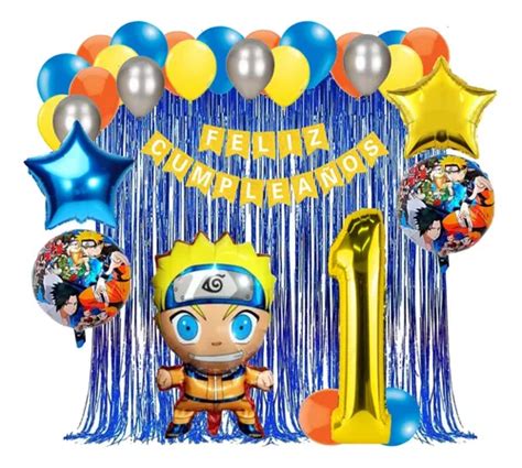 Globos Naruto Kit Decoraci N Cumplea Os Env O Gratis