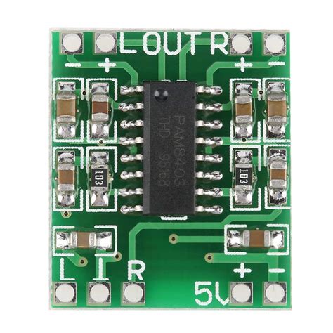 Buy 5pcs Super Small Power Amplifier Board 3W 3W Type D PAM8403 Digital