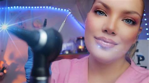 Asmr 👂best Ear Cleaning And Otoscope Exam Of Your Life 👂 Youtube