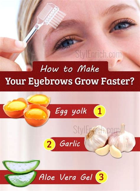 How To Make Your Eyebrows Grow Faster How To Grow Eyebrows Grow Eyebrows Faster Best Eyebrow