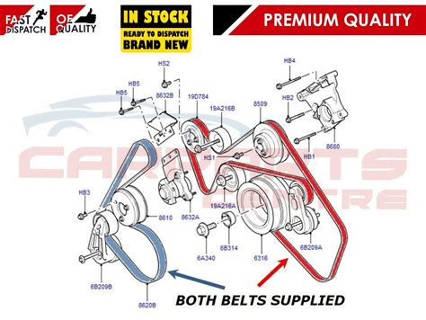 FOR LANDROVER RANGE ROVER 4 2 V8 LM ALTERNATOR DRIVE SUPERCHARGER BELT