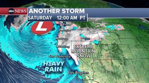 Up To Feet Of Snow Heading To California Mountains What To Expect