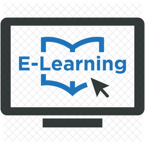 E-learning Icon - Download in Flat Style